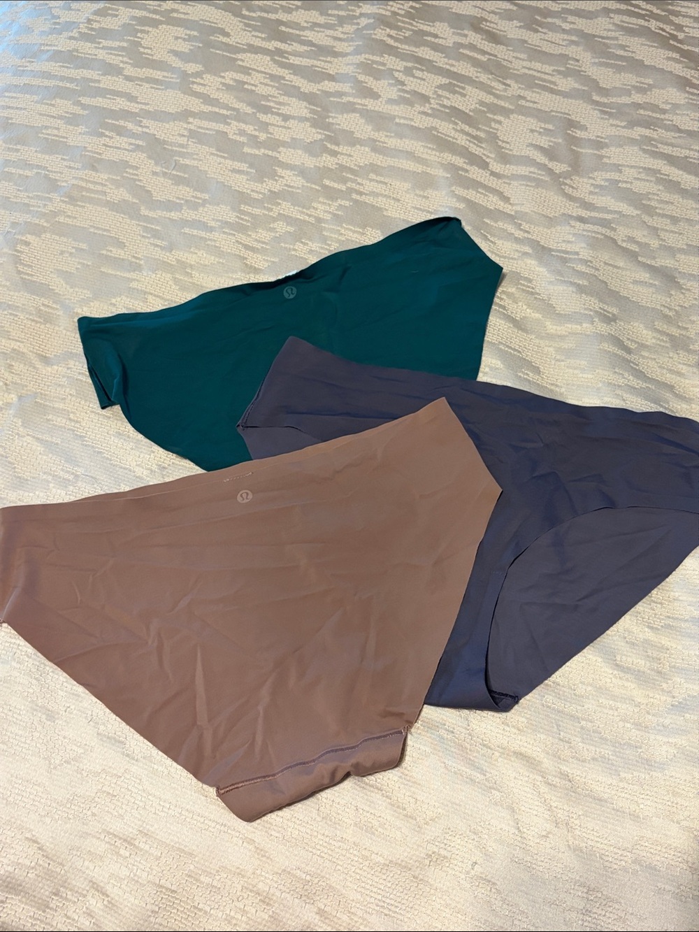 lululemon athletica Seamless Hipster Panties - Teal, Brown, Navy